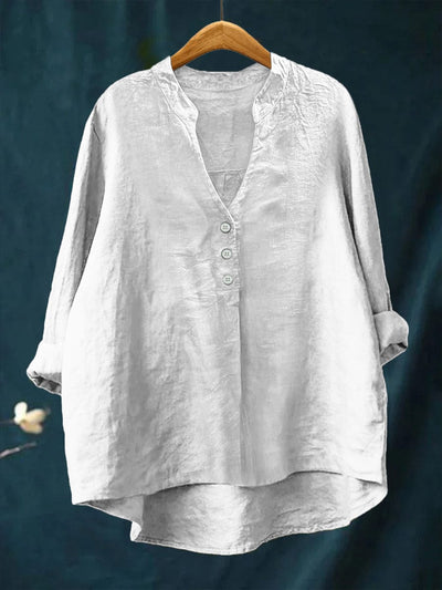 Bluse i Linned Sabrina