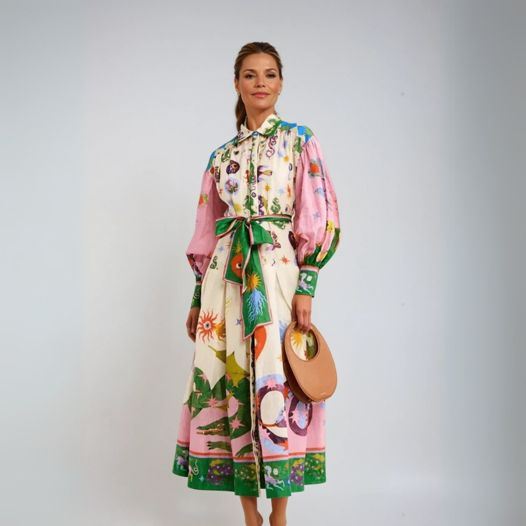 Dorthe™ | Elegant Maxi Kjole Italiano