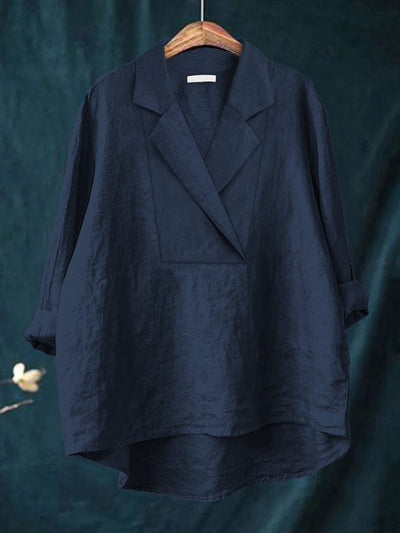 Bluse i Linned Kimberly