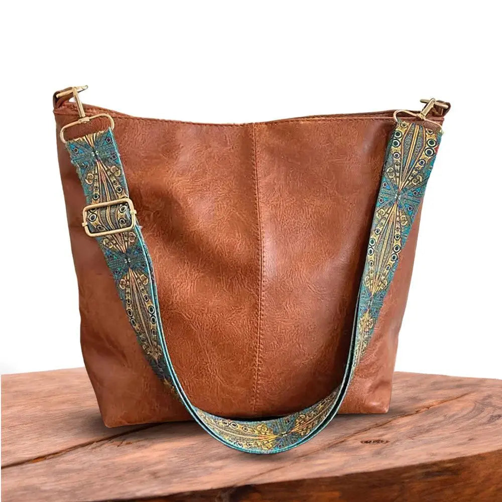 MONIKAS TASCHEN - Skuldertaske med dekorative detaljer (Min favorit)