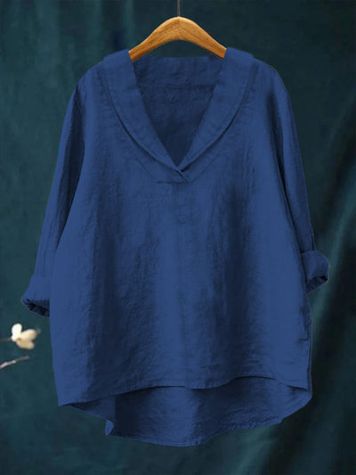 Bluse i Linned Samantha