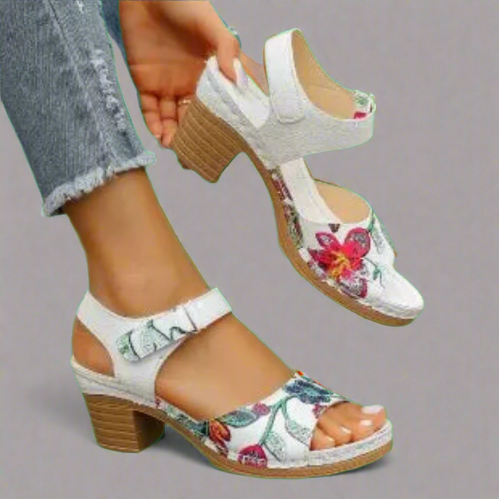 Marisa | Håndlavede Peep Toe Sandaler