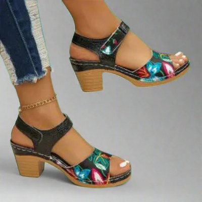 Marisa | Håndlavede Peep Toe Sandaler