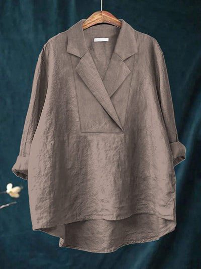 Bluse i Linned Kimberly