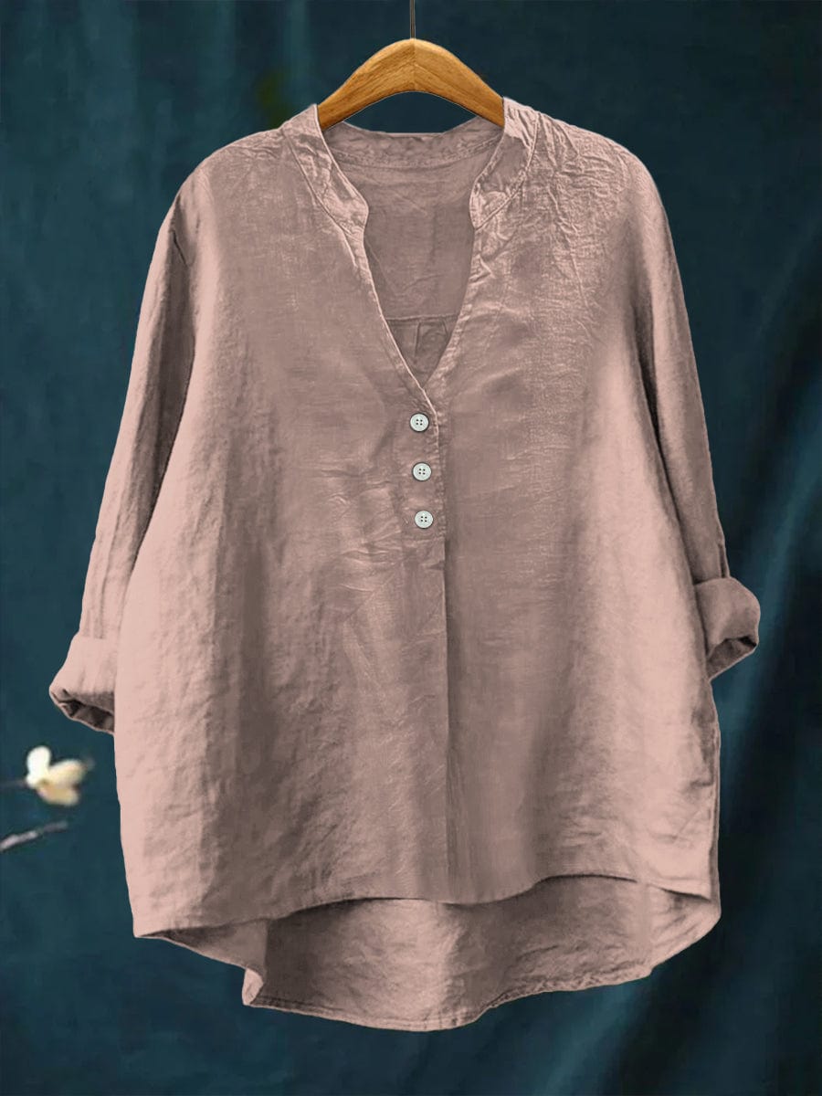 Bluse i Linned Sabrina