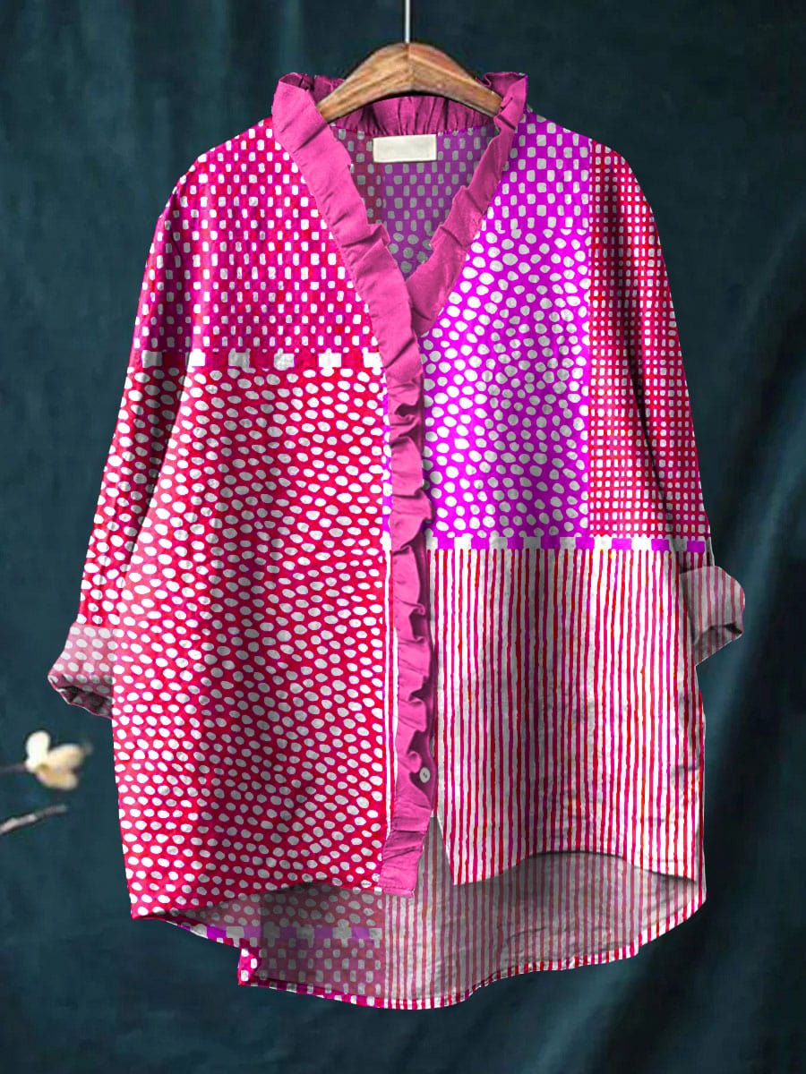 Bluse i Linned Cassandra