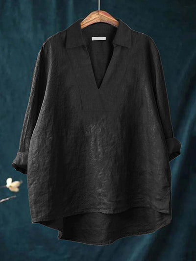 Bluse i Linned Maria