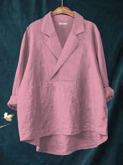 Bluse i Linned Kimberly