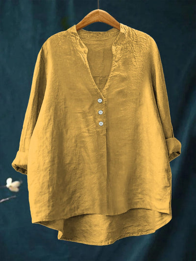 Bluse i Linned Sabrina