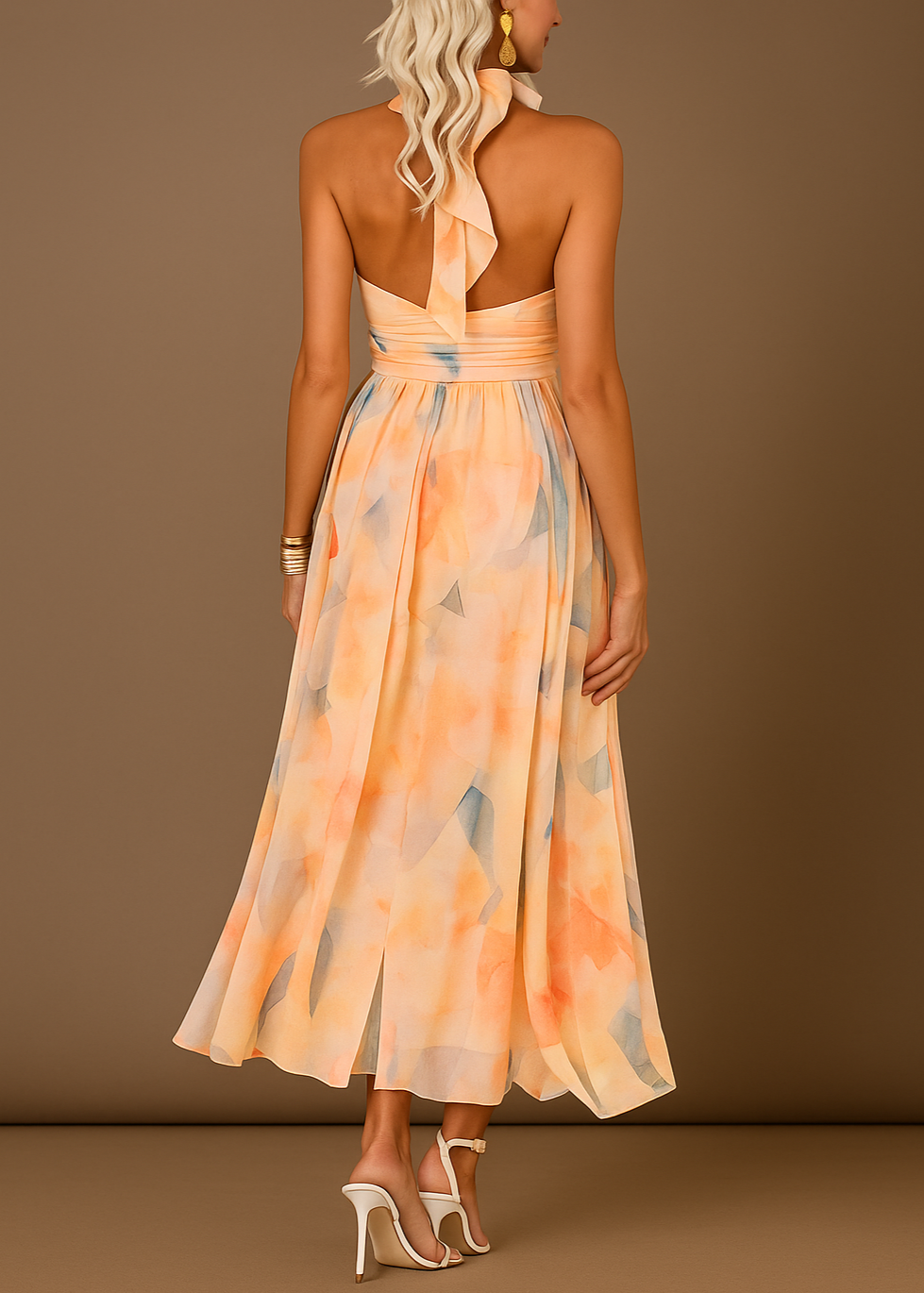 Cheryl - Maxi Kjole Fluttuante Pastel Dream