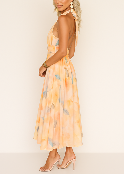 Cheryl - Maxi Kjole Fluttuante Pastel Dream