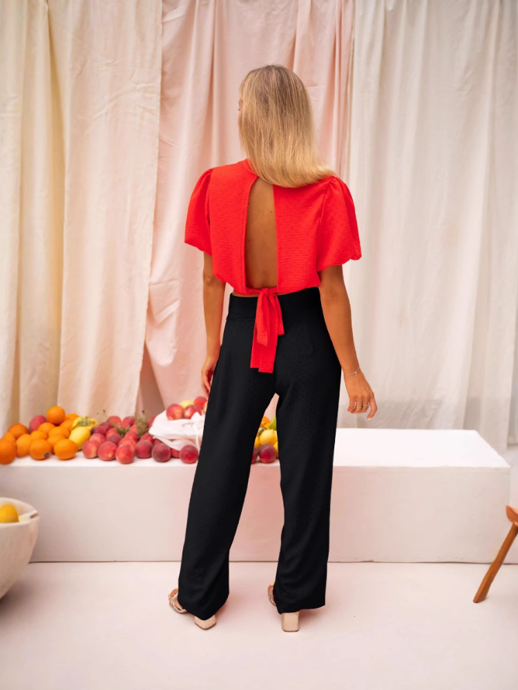 LORENA™ | DEN KORTERET BLUSE