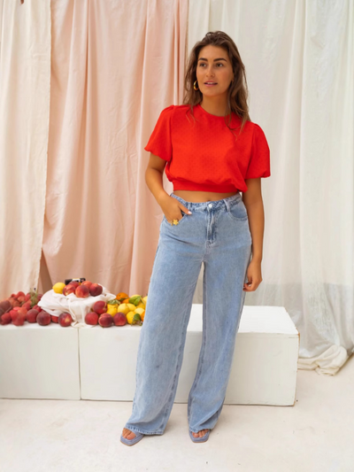 LORENA™ | DEN KORTERET BLUSE