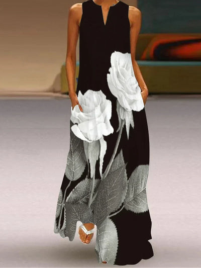 Aurelia™ - A-Line Kjole Butterfly Bloom