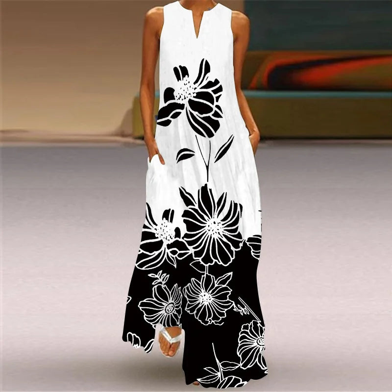 Aurelia™ - A-Line Kjole Butterfly Bloom