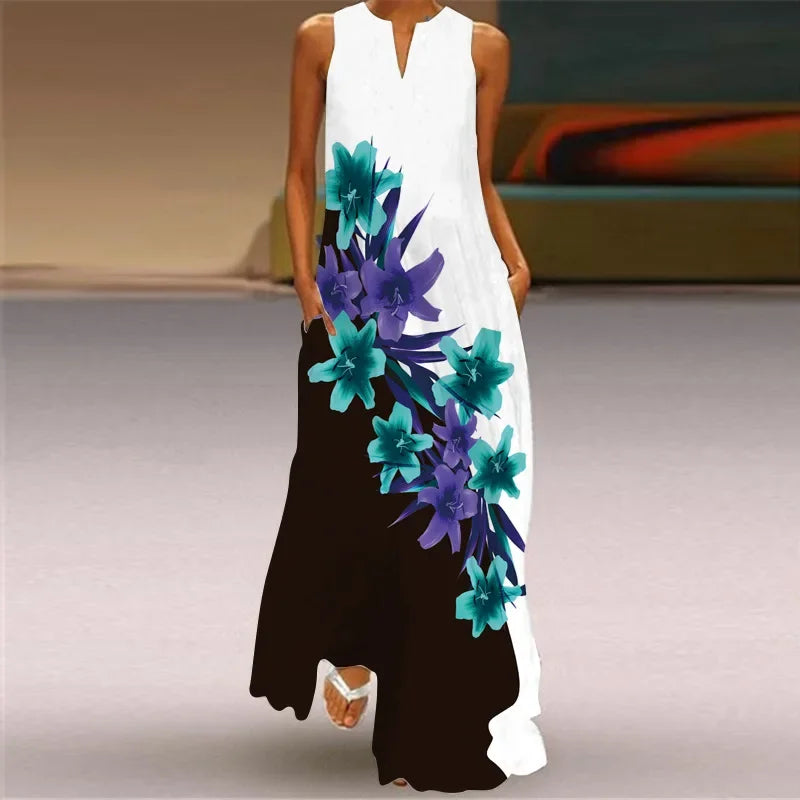 Aurelia™ - A-Line Kjole Butterfly Bloom