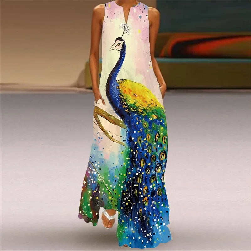 Aurelia™ - A-Line Kjole Butterfly Bloom