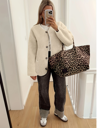 Lillia™ | Fleece-rygjakke