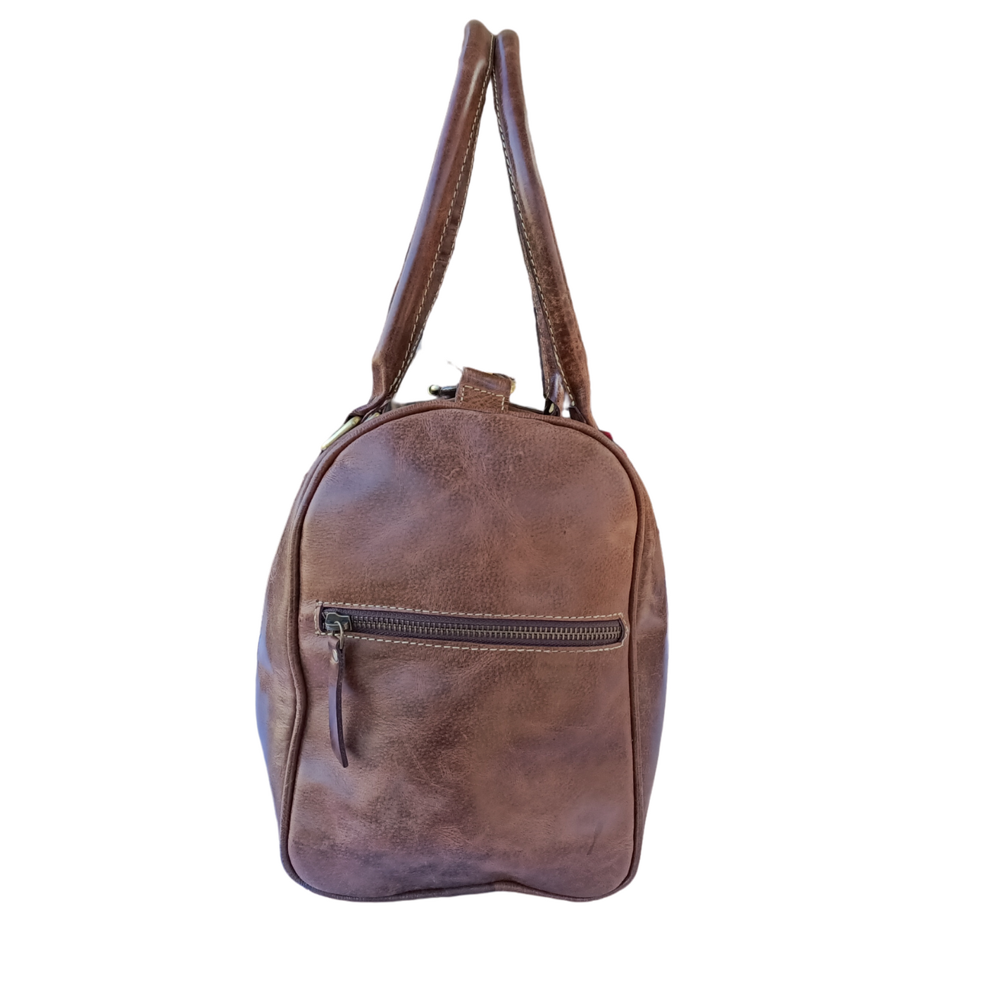 Crazy Horse Læder Mini Duffel Bag