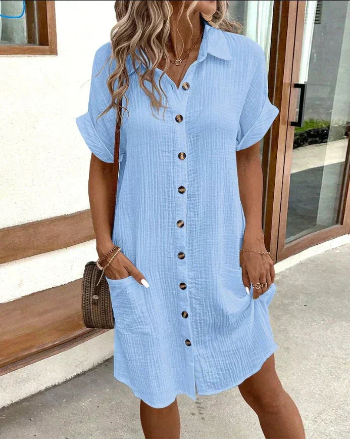Celest | Elegant Polo Kjole (Snart udsolgt)
