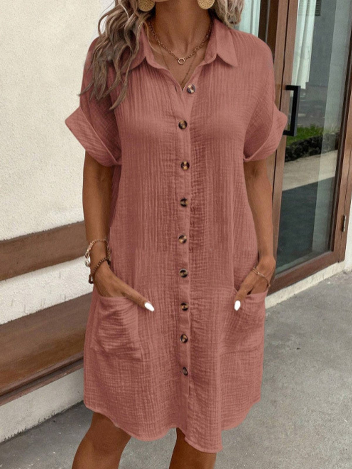 Celest | Elegant Polo Kjole (Snart udsolgt)
