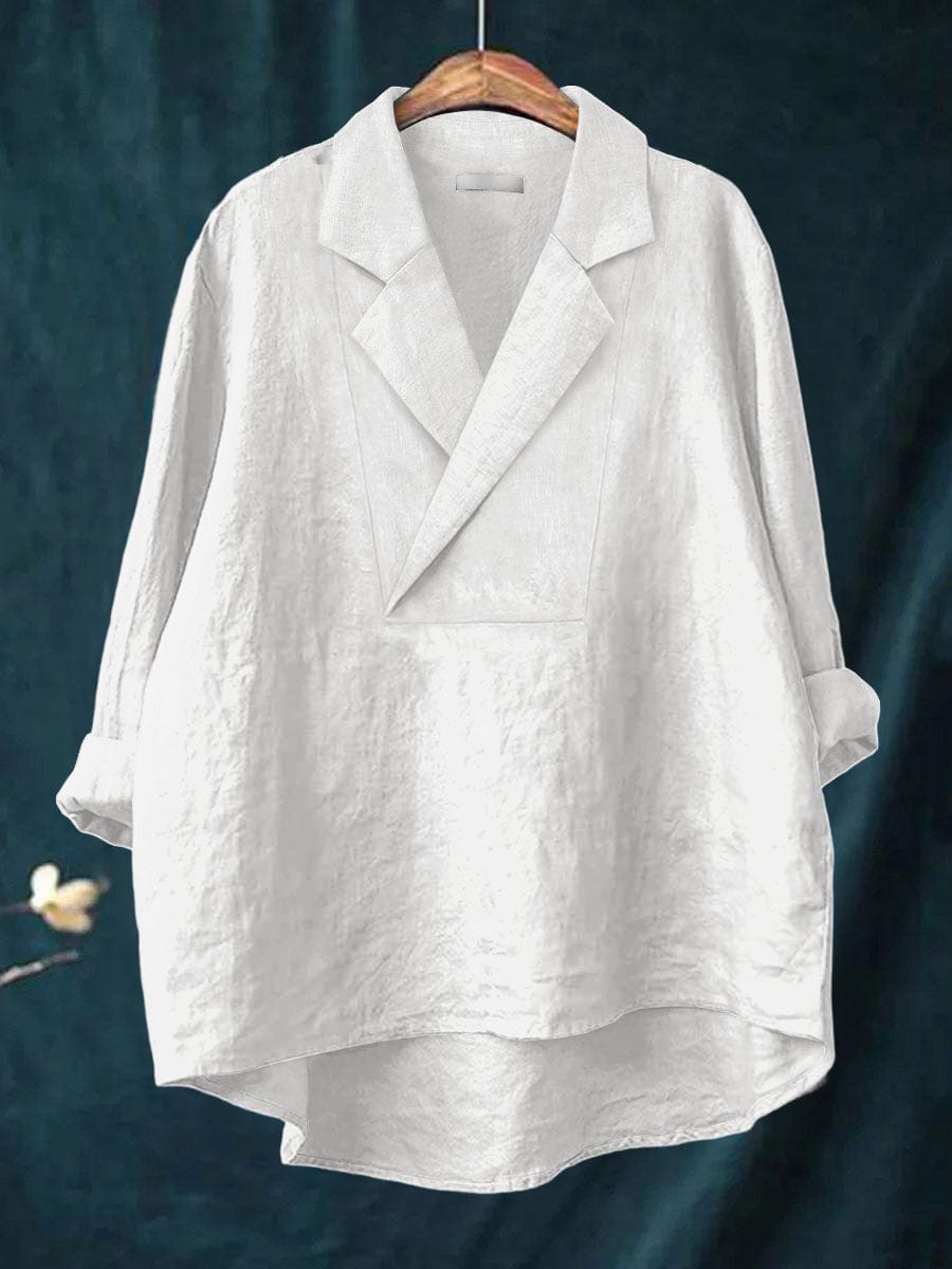 Bluse i Linned Kimberly