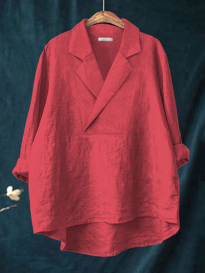 Bluse i Linned Kimberly