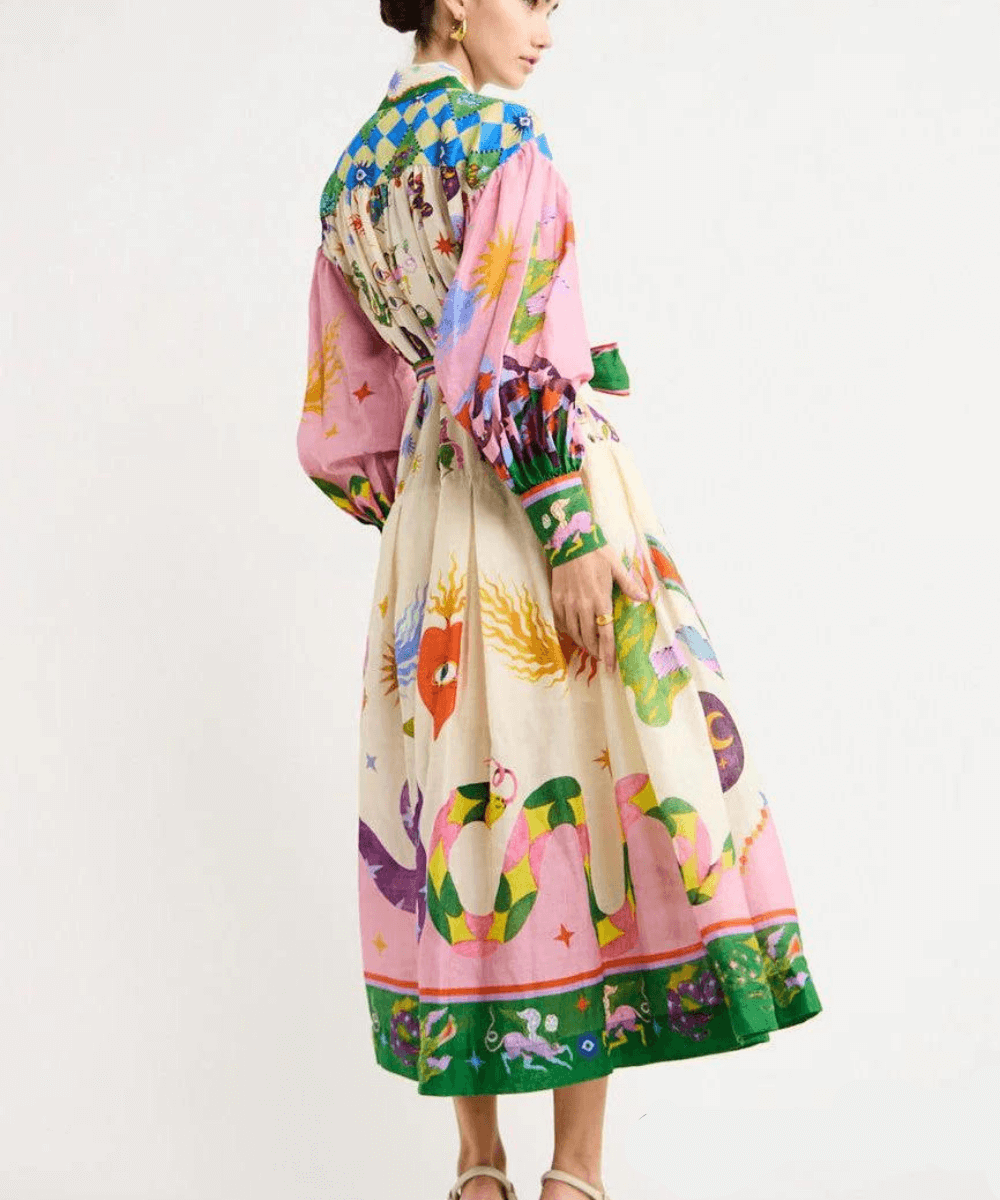 Dorthe™ | Elegant Maxi Kjole Italiano