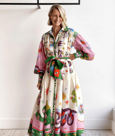 Dorthe™ | Elegant Maxi Kjole Italiano
