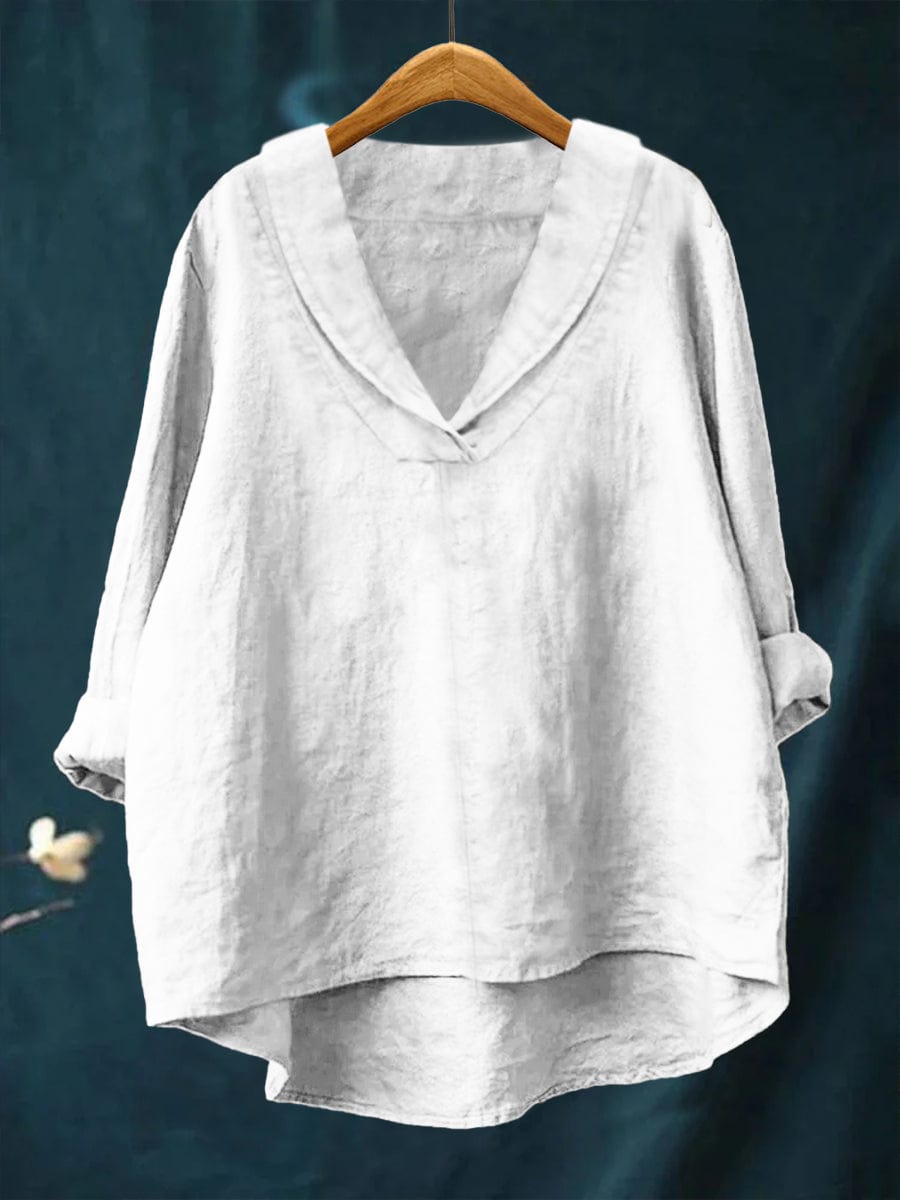 Bluse i Linned Samantha