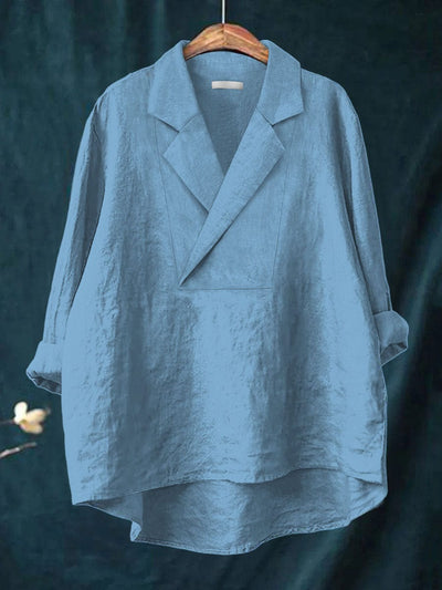 Bluse i Linned Kimberly