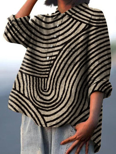 Bluse i Linned Melina