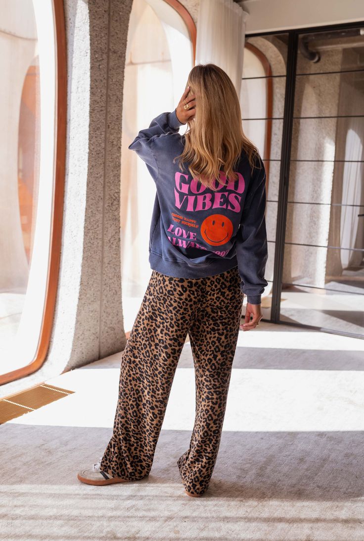 MIRA™ | Leopard joggingbukser