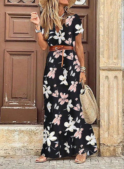 Luna | Elegant Maxi Boheme Kjole