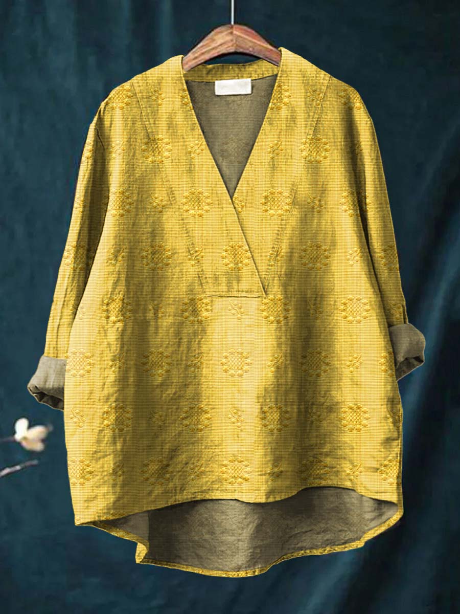 Bluse i Linned Cara