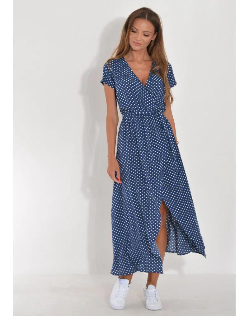 Suzanne - Elegant kjole med V-hals